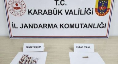 Yol kontrolünde uyuşturucuyla yakalandılar