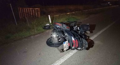Karabük'te hafif ticari aracın çarptığı motokurye hayatını kaybetti