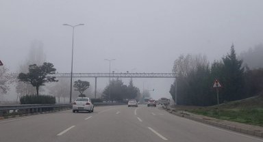 Karabük'te yoğun sis etkili oldu