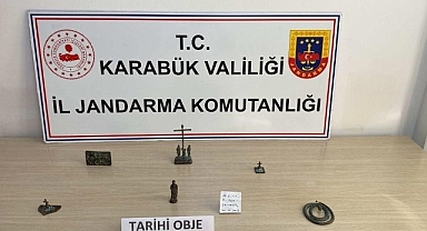 Karabük'te tarihi eser operasyonu