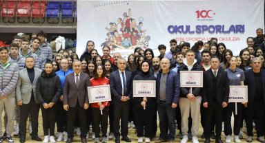 Karabük'te Okul Sporları Basketbol Müsabakaları Başladı