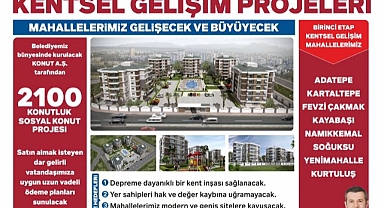 AK Parti'den 2100 konutluk kentsel dönüşüm hamlesi