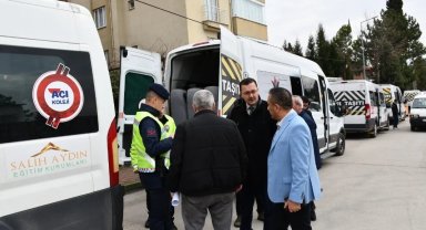 Safranbolu'da okul servisleri denetlendi