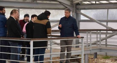 Vali Yavuz Hadrianopolis Antik Kenti'nde incelemelerde bulundu