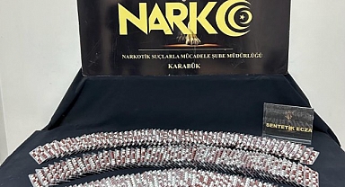 2 bin 604 adet uyuşturucu hap ile yakalanan 2 kişi tutuklandı