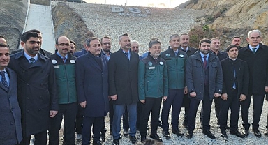Bakan Yumaklı Haslı Barajı'nda incelemede bulundu