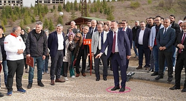 Karabük Üniversitesinde bocce sahası açıldı