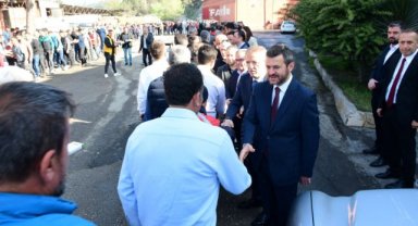 Belediye Başkanı Özkan Çetinkaya Personeli ile Bayramlaştı