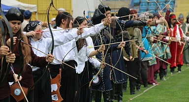 Geleneksel Türk okçuluğu grup müsabakaları Karabük'te başladı