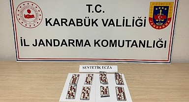 Jandarma 109 adet hap ele geçirdi
