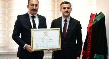 Karabük Belediye Başkanı Özkan Çetinkaya Mazbatasını Aldı