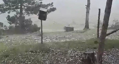 Karabük'te dolu etkili oldu