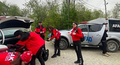 Kayıp adamı 30 kişilik ekip arıyor