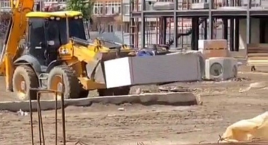 Hem iş güvenliğini hem de canını hiçe saydı