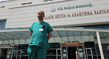 Karabük'te doktora saldırıya tepki