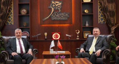 ÖSYM Başkanı Ersoy, Rektör Kırışık ile görüştü
