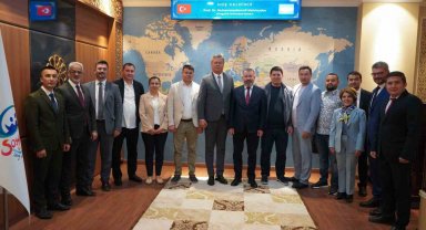 Özbekistan Alfraganus Üniversitesi'nden Karabük Üniversitesi'ne ziyaret