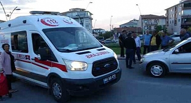 Karabük'te otomobilin çarptığı yaya yaralandı