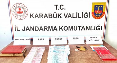 Karabük'te tefecilik operasyonu: 1 gözaltı