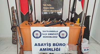 Kaçak silah tamiri yapan atölyeye baskın: 1 gözaltı