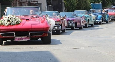 Düğün konvoyundaki araçlara para cezası