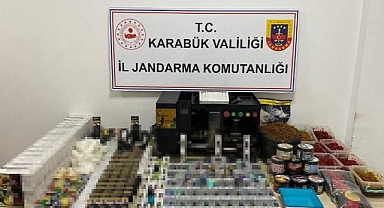 Karabük'te kaçak sigara operasyonu: 2 gözaltı