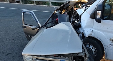 Karabük'te trafik kazası: 1 ölü, 1 yaralı