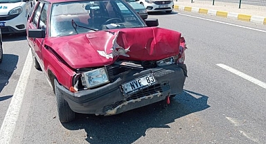 Karabük'teki kazalarda 2 kişi yaralandı