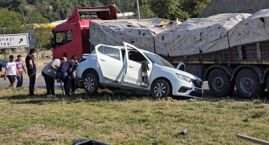 Polisin dur ihtarına uymayıp kaçan 3 kişiden biri kaza yapınca yakalandı