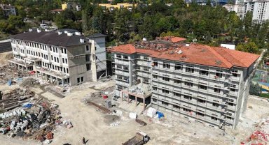 Karabük Anadolu İmam Hatip Lisesi inşaatının yüzde 60'ı tamamlandı