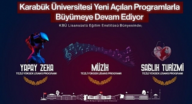 KBÜ'de yeni programlar açıldı