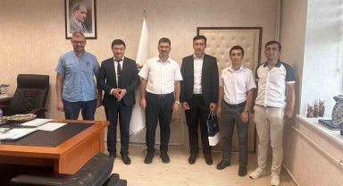 Özbekistan'dan KBÜ'ye ziyaret