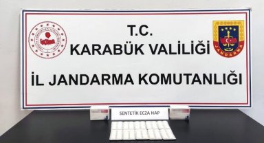 Üzerinde sentetik hap ele geçirilen zanlı tutuklandı
