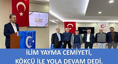 İLİM YAYMA CEMİYETİ, KÖKCÜ İLE YOLA DEVAM DEDİ