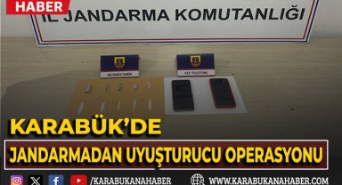Jandarma'dan uyuşturucu operasyonu