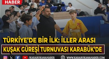 Türkiye'de ilk kez İller Arası Kuşak Güreşi Turnuvası, Karabük'te düzenlendi