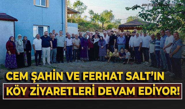 Cem Şahin ve Ferhat Salt'ın köy ziyaretleri devam ediyor!