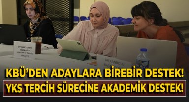 KBÜ'den aday öğrencilere ücretsiz birebir tercih danışmanlığı desteği!