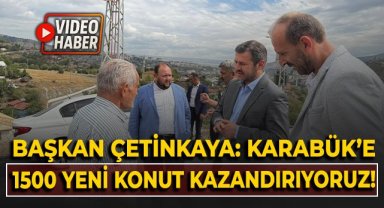 Başkan Çetinkaya: