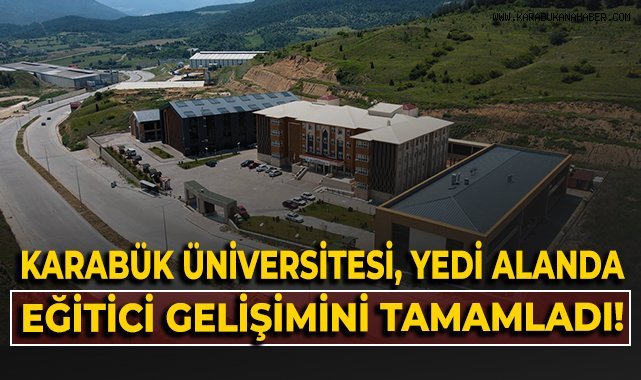 Karabük Üniversitesi, yedi alanda eğitici gelişimini tamamladı!