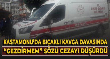 Kastamonu'da bıçaklı kavga davasında