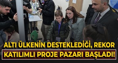 6 ülkenin desteklediği, rekor katılımlı proje pazarı başladı!