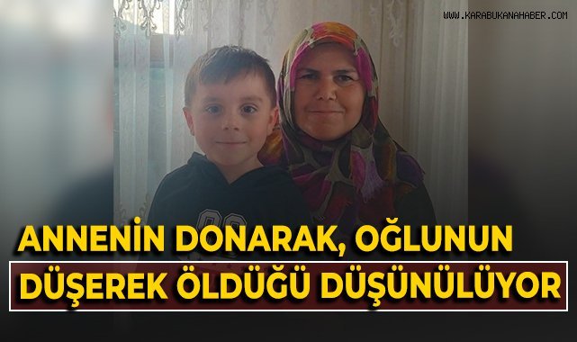 Annenin donarak, oğlunun düşerek öldüğü üzerinde duruluyor