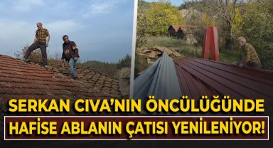 Serkan Cıva'nın öncülüğünde, Hafise Abla'nın çatısı yenileniyor!