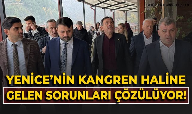 Yenice'nin kangren haline gelen sorunları çözülüyor!