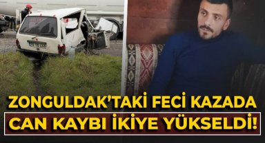 Zonguldak'taki feci kazada can kaybı ikiye yükseldi!