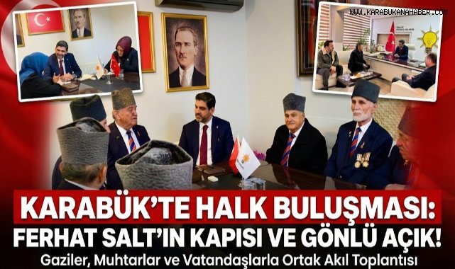 AK Parti Karabük’te Halk Buluşması