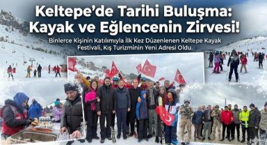 Keltepe Kayak Festivali 5 Bin Kişiyi Zirvede Buluşturdu