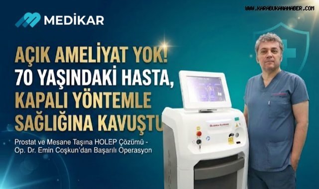 Medikar Hastanesi'nde Büyük Prostatlara Kapalı Yöntemle Başarılı Tedavi