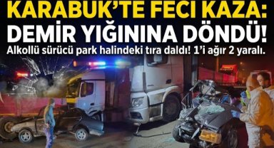 Tofaş tıra ok gibi saplandı: 1'i ağır 2 yaralı